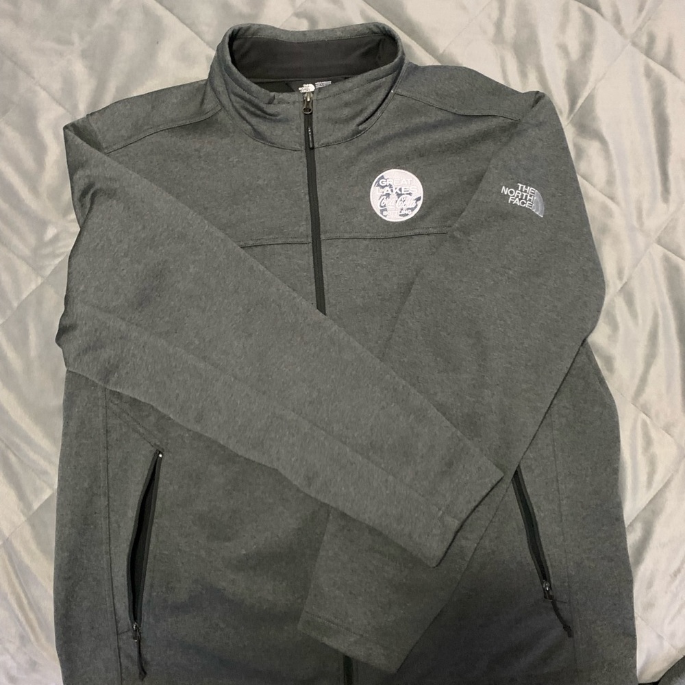 Coca-Cola XL Grey Northface Lined Jacket.